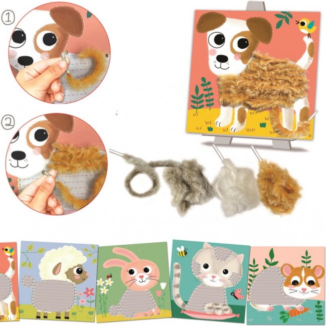 Przewlekanka Crea Lign' - Puszyste zwierzęta z farmy