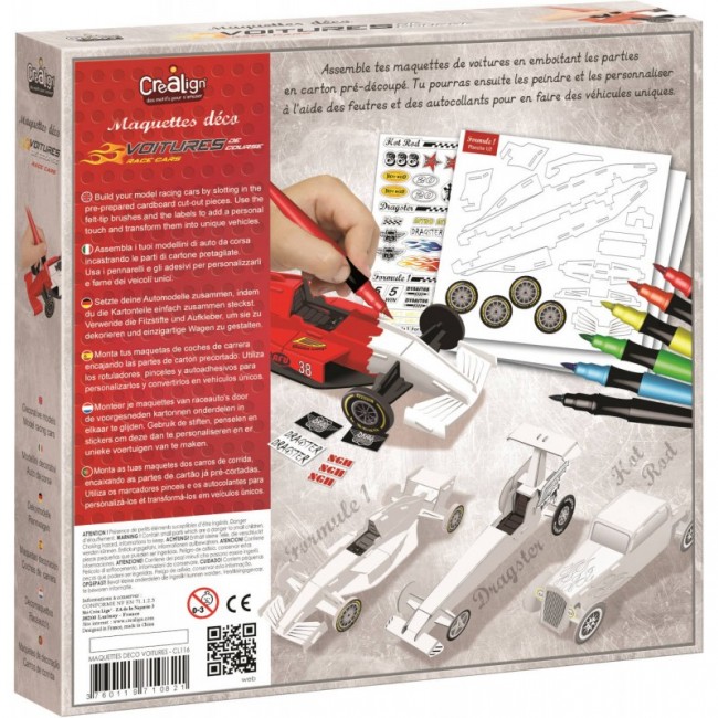 Makiety do złożenia i malowania Crea Lign' - Samochody