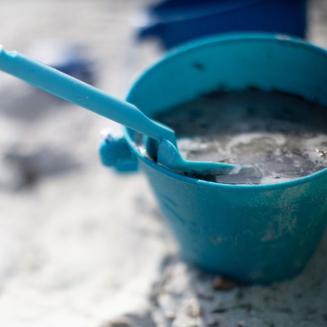 Składane wiaderko do wody i piasku Scrunch Bucket - Petrol
