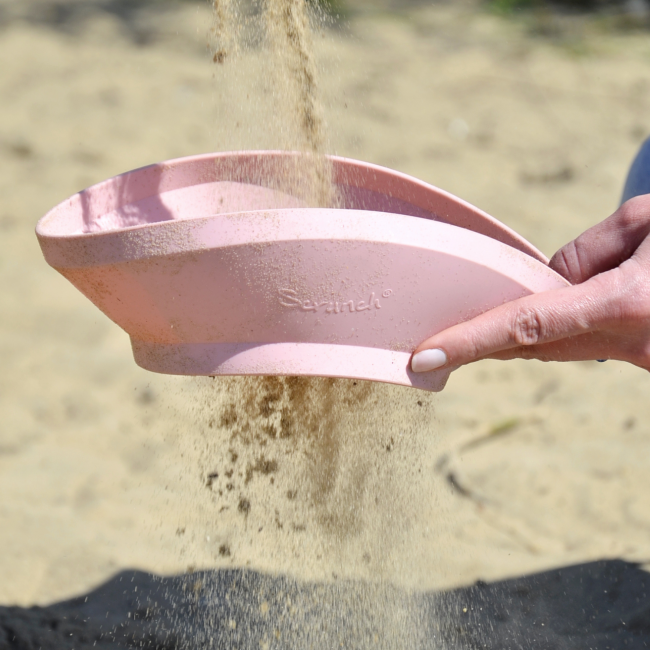 Silikonowe Sitko do piasku Scrunch - Miętowy