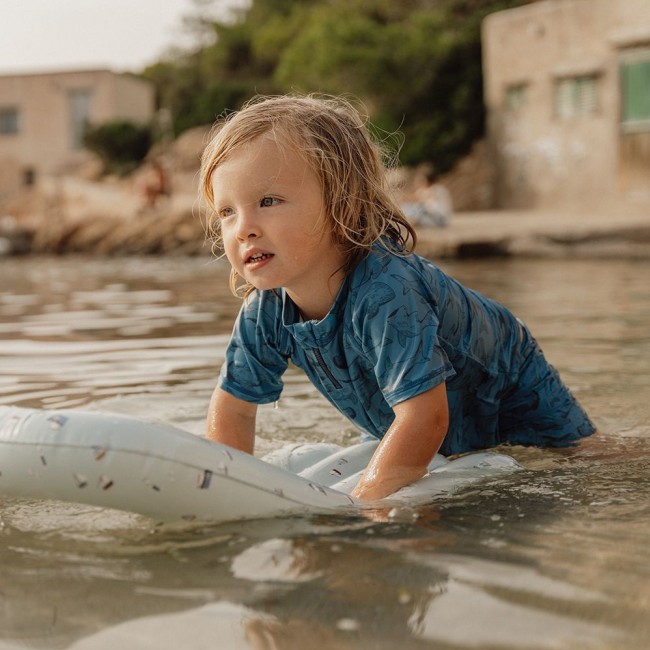 Koszulka do kąpieli 86/92 Little Dutch - Sea Life Blue