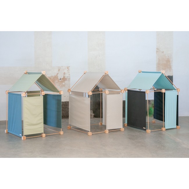 Drewniane klocki konstrukcyjne Maxi Trigonos Kernel Arbaro - 44 el.