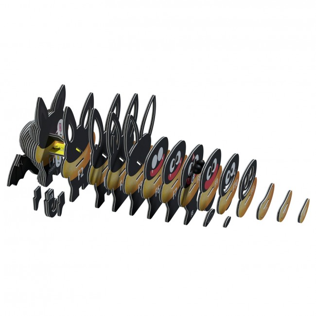 Eko Układanka 3D Eugy - Nietoperz