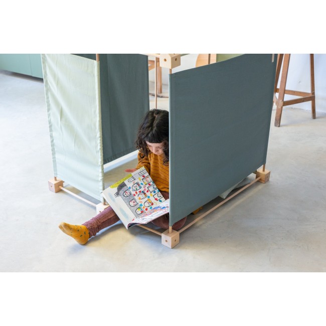 Drewniane klocki konstrukcyjne Maxi Trigonos Kernel Arbaro - 44 el.