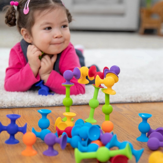 Klocki Przyssawki Squigz Fat Brain Toys