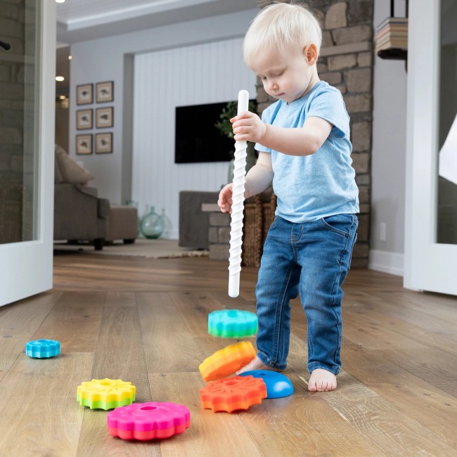 Zakręcona wieża Fat Brain Toys - SpinAgain