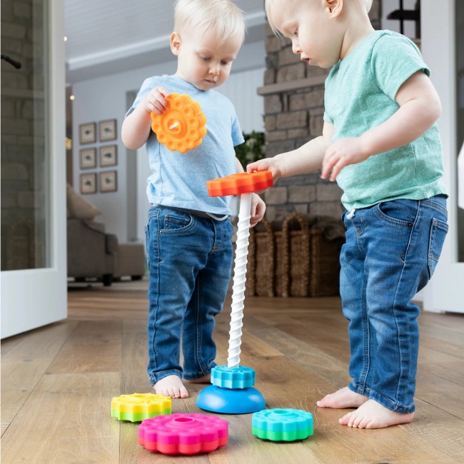Zakręcona wieża Fat Brain Toys - SpinAgain