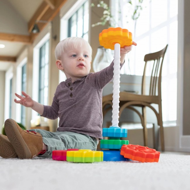 Zakręcona wieża Fat Brain Toys - SpinAgain