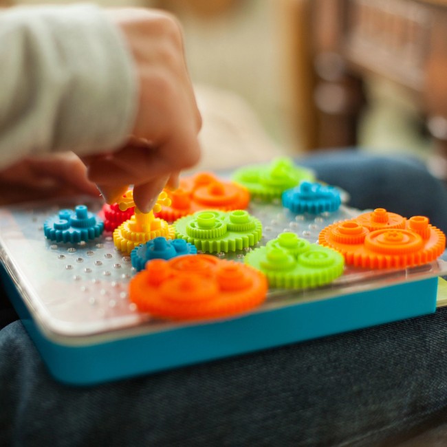 Gra logiczna Kółka Zębate Fat Brain Toys - Crankity