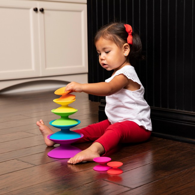 Wieża Szpulek Fat Brain Toys - Spoolz