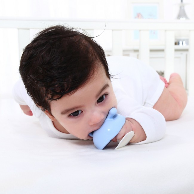 Gryzak Uspokajający Mombella - Mushroom Grey