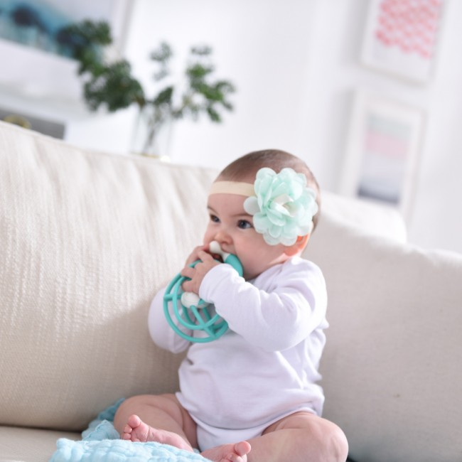 Gryzak z Grzechotką Mombella - Ślimak