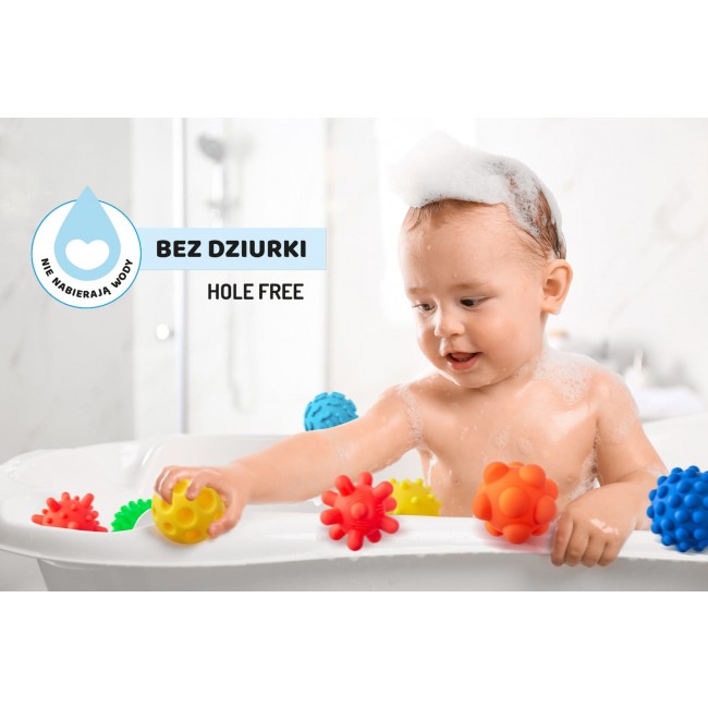 Piłki sensoryczne 4 szt Tullo - Sensorki Bez dziurki
