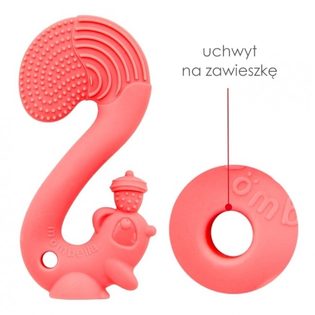 Gryzak Zabawka Mombella - Squirrel Green