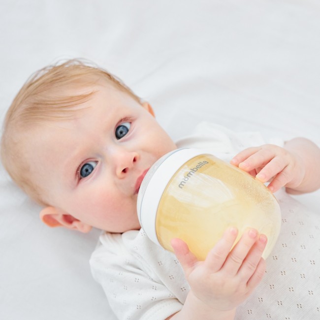 Smoczek do Butelki Antykolkowej Breast Shape Mombella - Rozmiar M