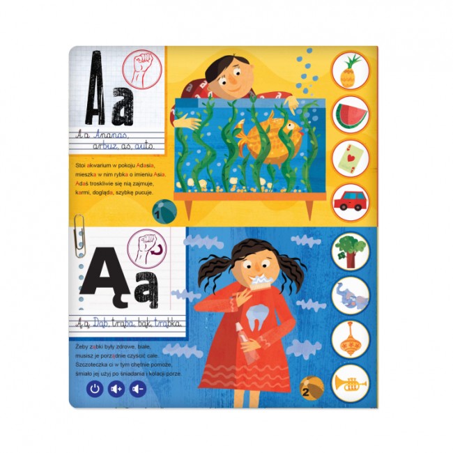 Książka Czytaj z Albikiem Albi - Moje pierwsze literki