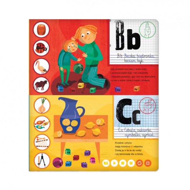 Książka Czytaj z Albikiem Albi - Moje pierwsze literki