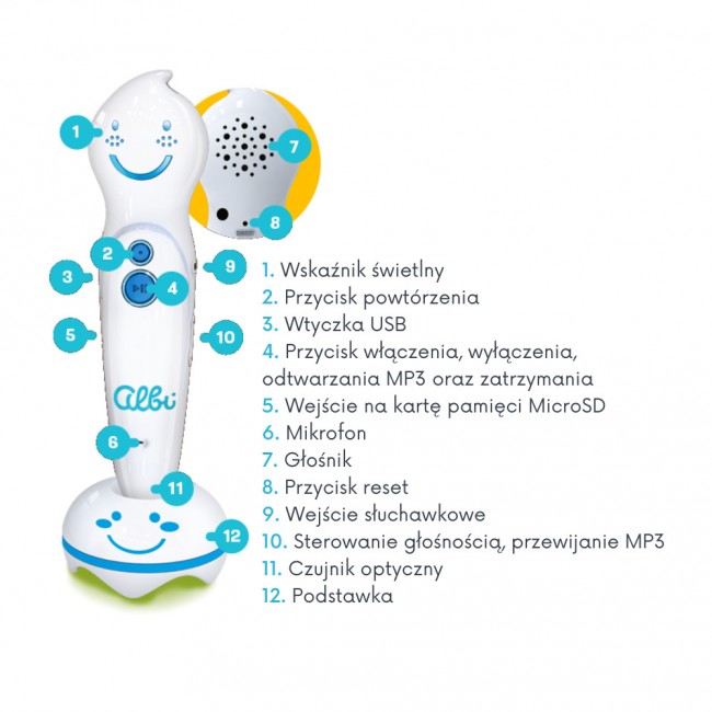 Książka Czytaj z Albikiem Albi - Moje pierwsze literki
