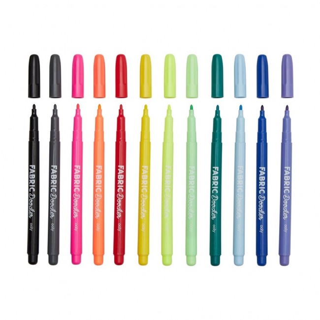 Flamastry do Tkanin Ooly - Doodlers