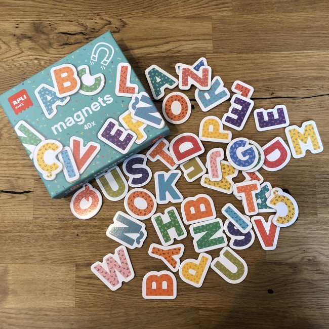 Magnesy drewniane Apli Kids - Litery