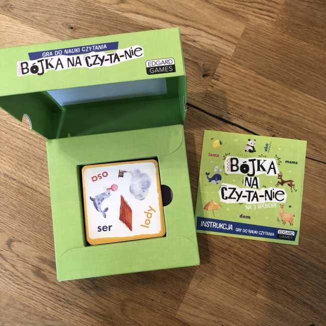 Gra do nauki czytania. Bójka na czytanie