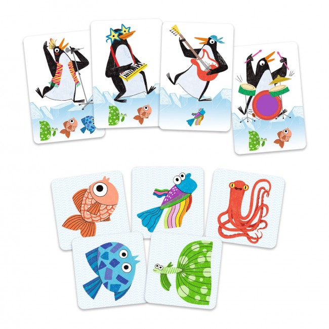 Gra karciana Djeco - Rock Band