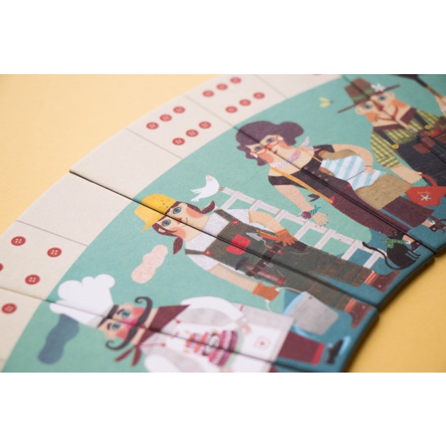 Gra okrągłe domino Londji - Chcę być...