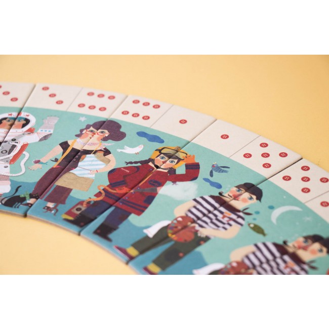 Gra okrągłe domino Londji - Chcę być...