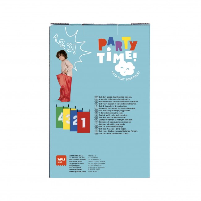 Gra wyścig w workach Apli Kids