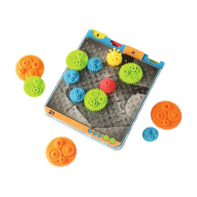 Gra logiczna Kółka Zębate Fat Brain Toys - Crankity