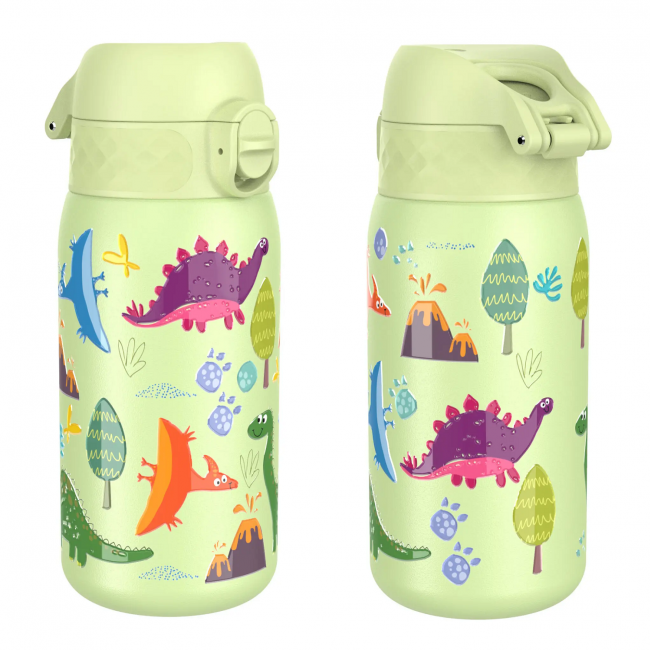 Stalowa butelka 400 ml ION8 - Dino