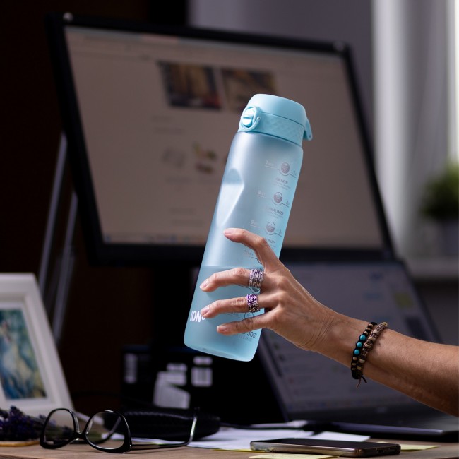 Butelka do picia 1000 ml ION8 - Motivator Blue