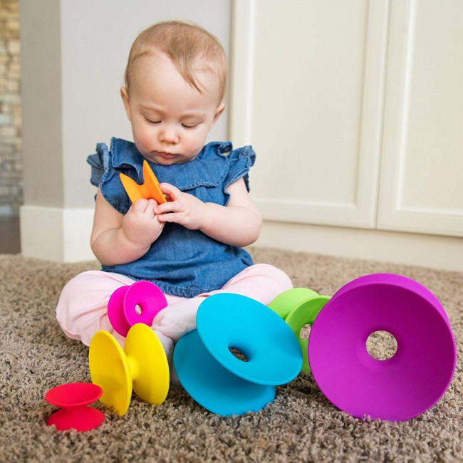 Wieża Szpulek Fat Brain Toys - Spoolz