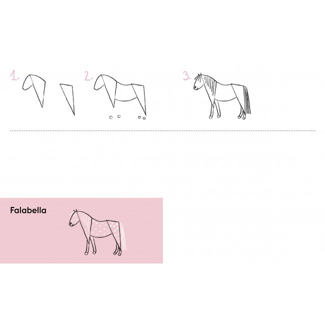 Książka "Umiem rysować konie, kucyki i jednorożce" Wydawnictwo Kropka