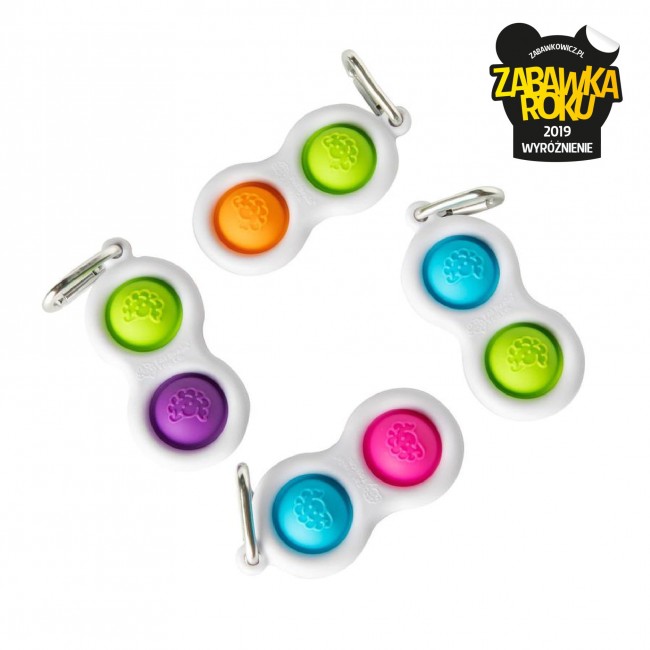 Bąbelki Dimpl Fat Brain Toys - Breloczek