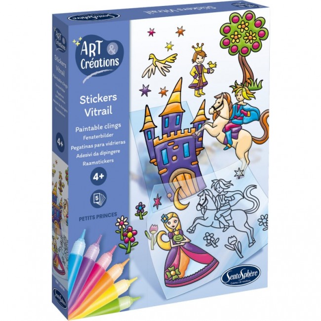 Malowanie na szkle, witraże Sento Sphere - Księżniczki