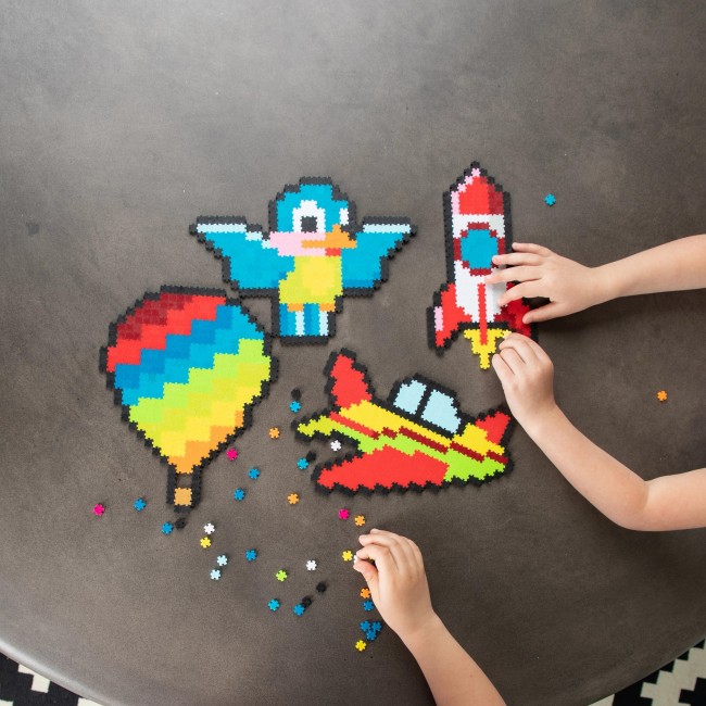 Puzzelki Pixelki Jixelz 1500 elem. Fat Brain Toys - W Powietrzu