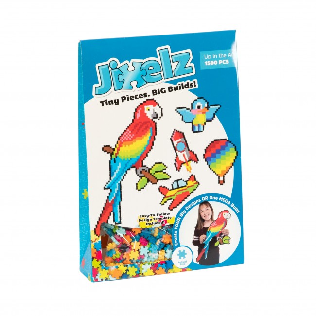 Puzzelki Pixelki Jixelz 1500 elem. Fat Brain Toys - W Powietrzu
