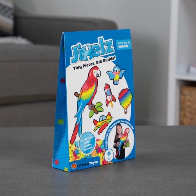 Puzzelki Pixelki Jixelz 1500 elem. Fat Brain Toys - W Powietrzu