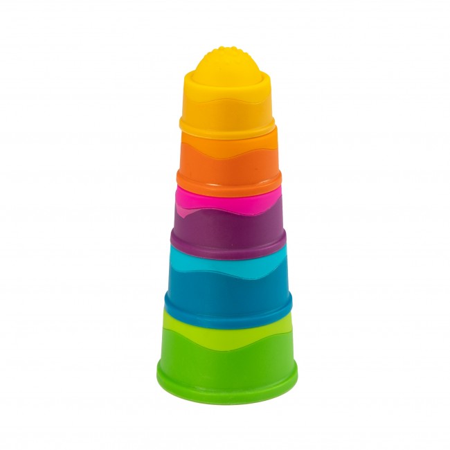 Wieża Bąbelkowa Fat Brain Toys - Dimpl Stack
