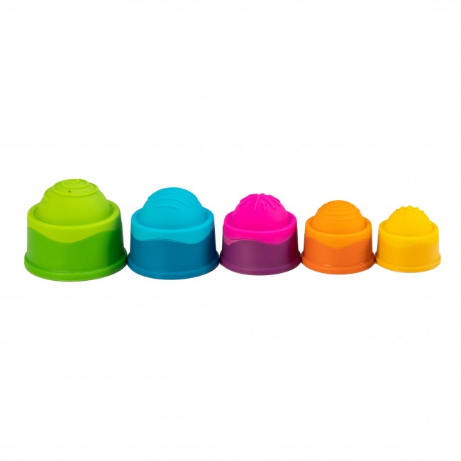 Wieża Bąbelkowa Fat Brain Toys - Dimpl Stack