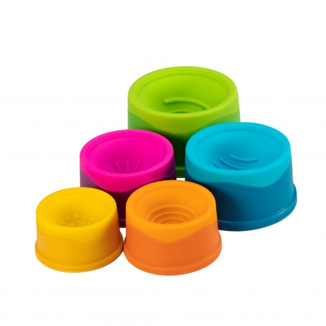 Wieża Bąbelkowa Fat Brain Toys - Dimpl Stack