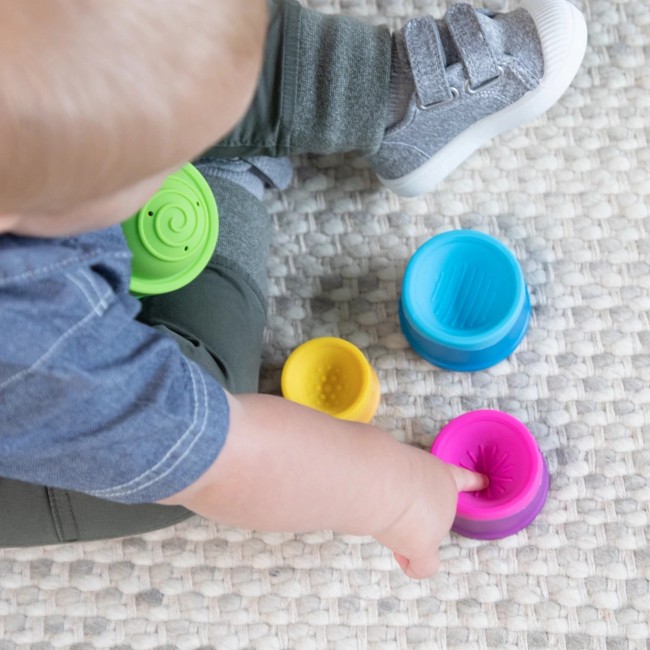 Wieża Bąbelkowa Fat Brain Toys - Dimpl Stack