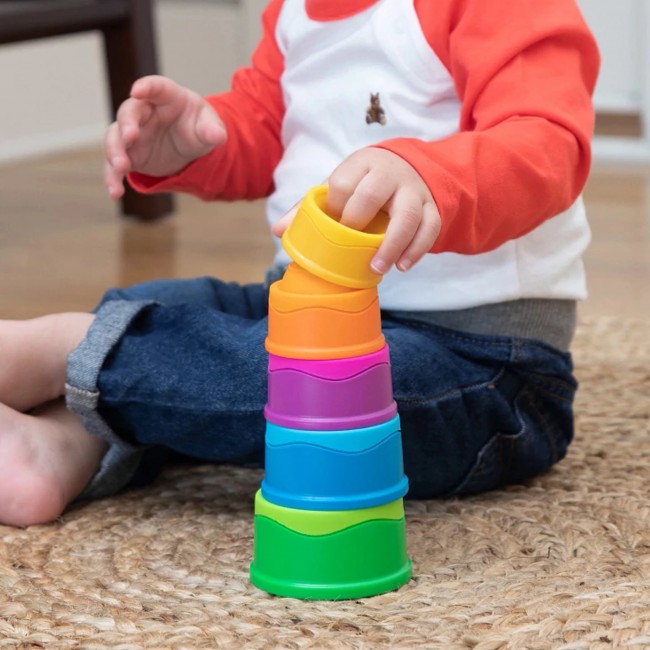 Wieża Bąbelkowa Fat Brain Toys - Dimpl Stack