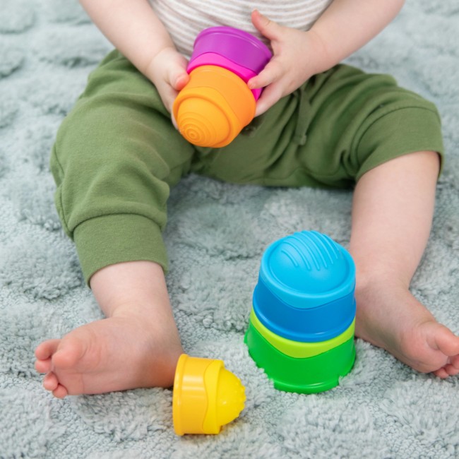 Wieża Bąbelkowa Fat Brain Toys - Dimpl Stack