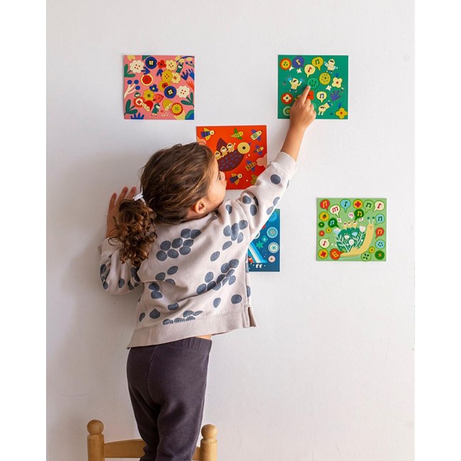 Zestaw z naklejkami Apli Kids - Liliput