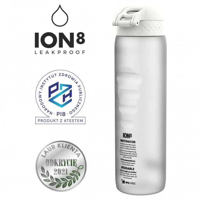 Butelka do picia 1000 ml ION8 - Motivator Ice