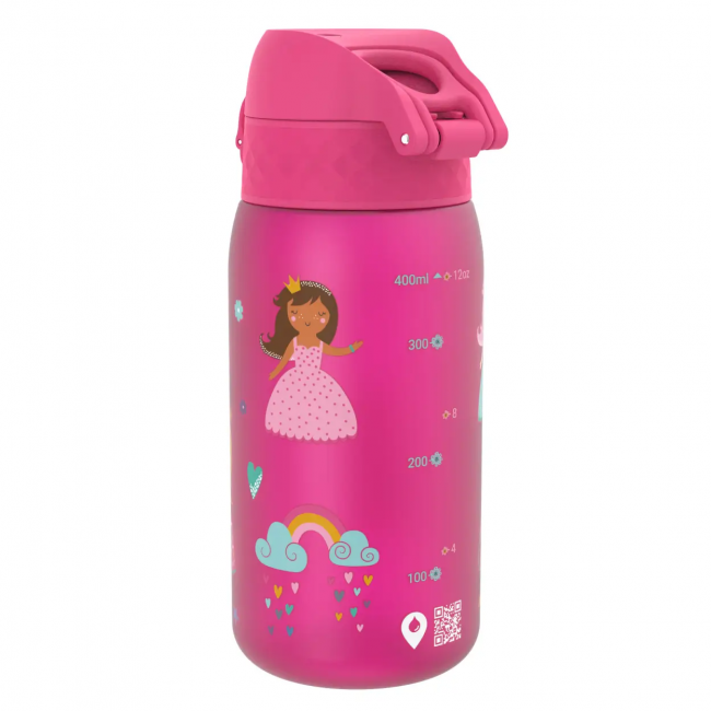 Butelka do picia dla dzieci 400 ml ION8 - Princess