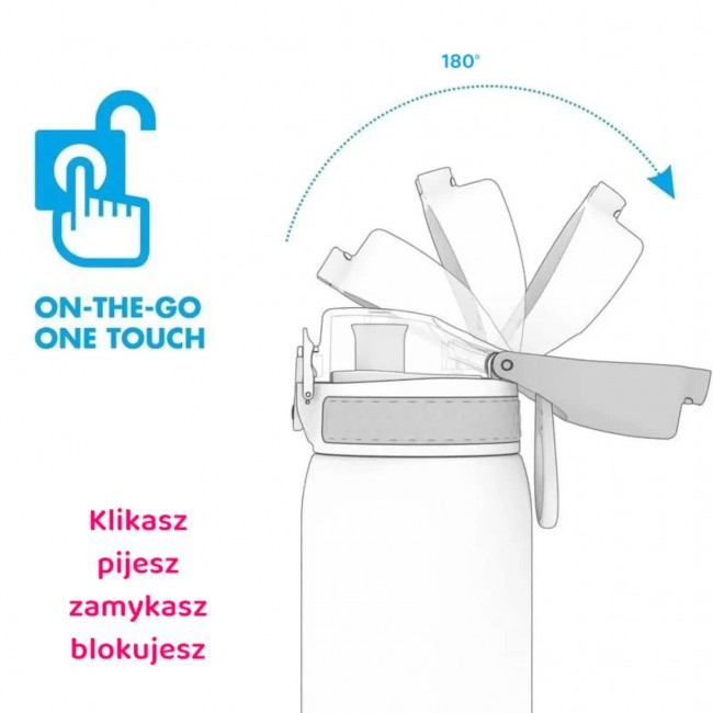 Butelka do picia dla dzieci 500 ml ION8 - Gamer