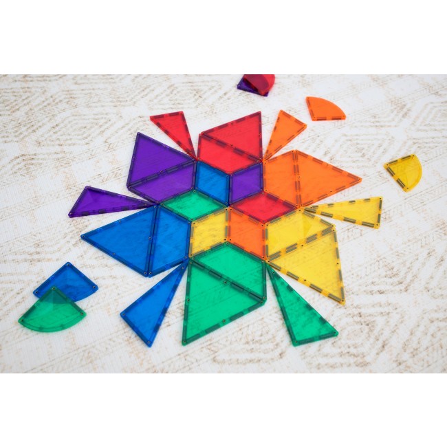 Klocki magnetyczne Connetix - Rainbow Shape Expansion Pack 36 el.